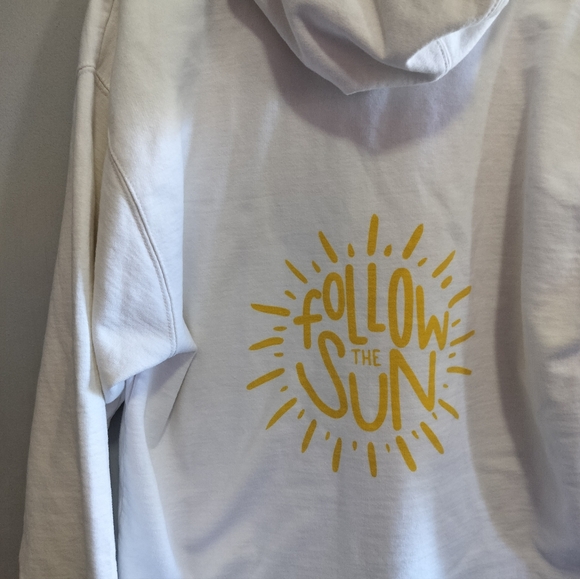 Why not, follow the sun hoodie - Picture 5 of 5